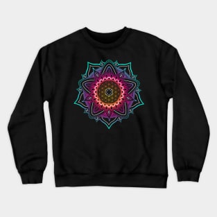 Retro Mandala Crewneck Sweatshirt